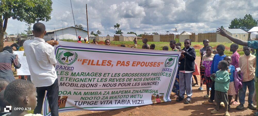 Campagne de sensibilisation PAXED, Burundi